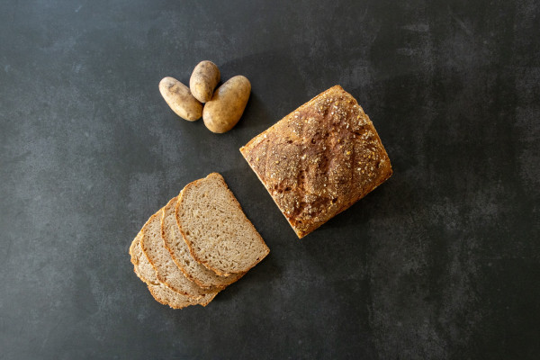 Kartoffelbrot halbgebacken