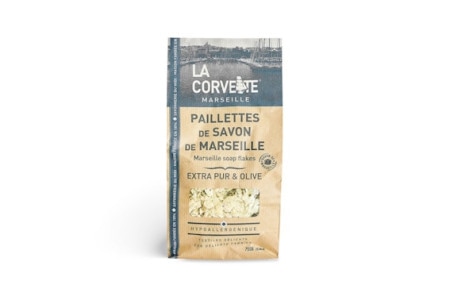 La Corvette Marseille-Seifenflocken – EXTRA PUR- und OLIVEN-Mischung – 750 g