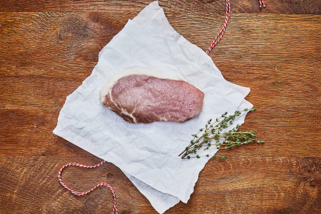 Lummersteak vom Sattelschwein