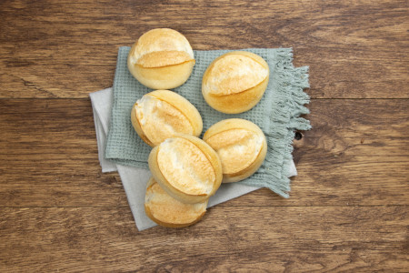 Aufbackbrötchen Schnittbrötchen