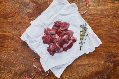 Rehgulasch aus der Schulter