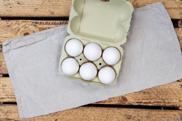 6 Eier, Größe L