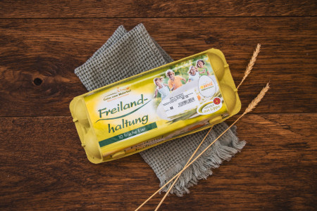 Eier aus Freilandhaltung Größe M