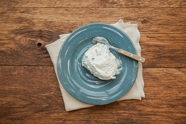 Frischkäsecreme Bärlauch