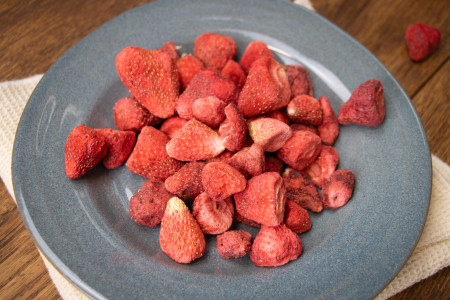 Erdbeeren, gefriergetrocknet