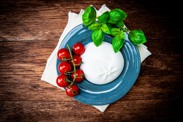 Burrata aus Büffelmilch