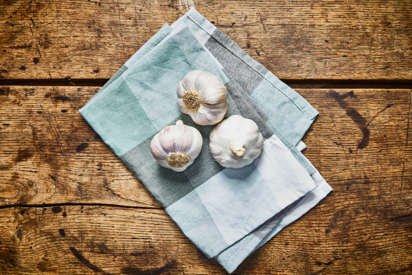 Knoblauch trocken